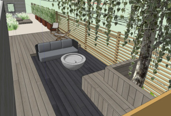 Deck Design - Cavendish Road, Sheffield