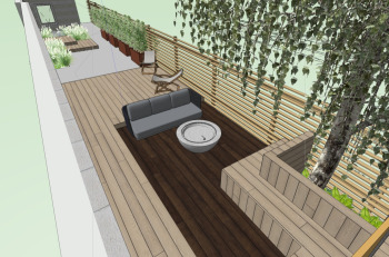 Deck Design - Cavendish Road, Sheffield