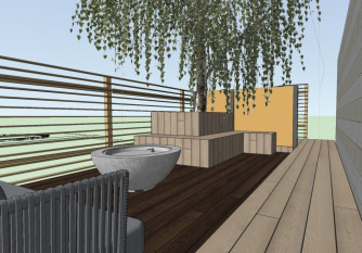 Deck Design - Cavendish Road, Sheffield