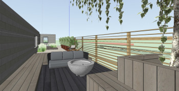 Deck Design - Cavendish Road, Sheffield