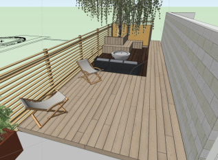 Deck Design - Cavendish Road, Sheffield
