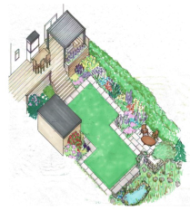 Garden designer Sheffield - Ranelagh Drive