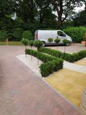 Juniper Close Surrey front garden design