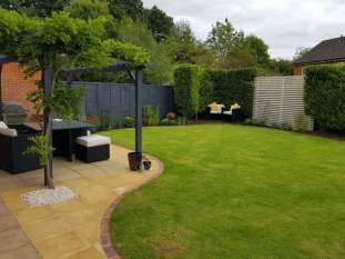 Juniper Close Surrey back garden design