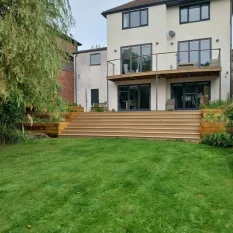 Patio and planting garden design Sheffield