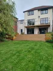 Patio and planting garden design Sheffield