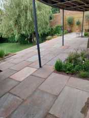 Patio and planting garden design Sheffield