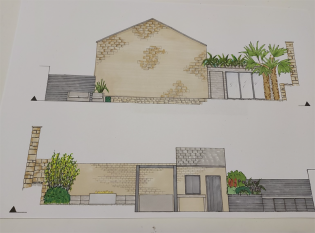 Sleek, Modern Entertaining Space - Garden design on Abbey Lane, Sheffield