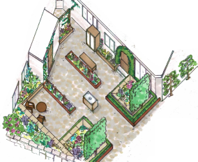 Whirlow Cottage Front Garden Design