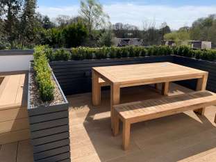 Oxted deck and patio design