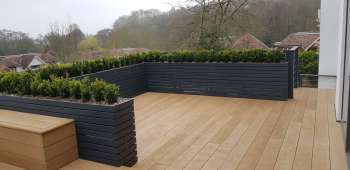 Oxted deck and patio design