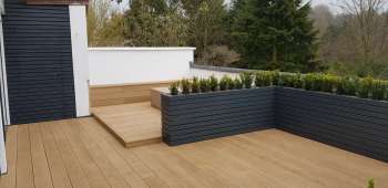Oxted deck and patio design