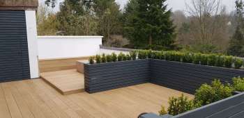 Oxted deck and patio design